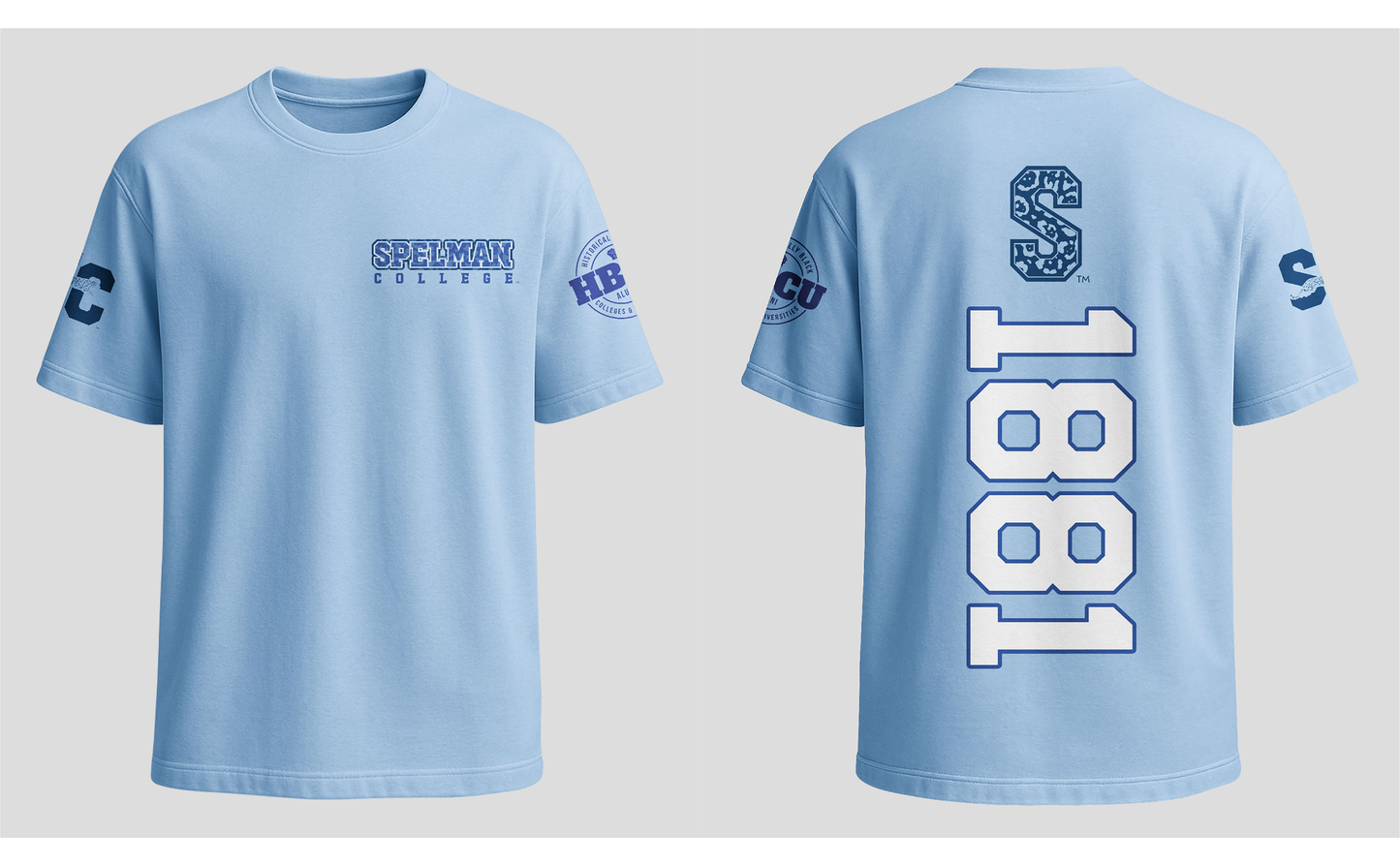 PSA Collegiate Spelman College Jaguars 1881 Graphic Tee