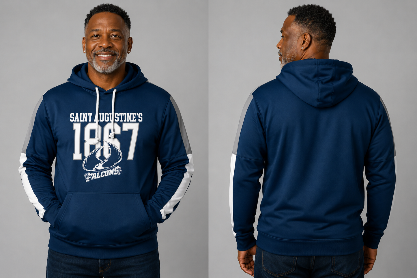 PSA Collegiate Saint Augustine's Falcons 1867 Hoodie
