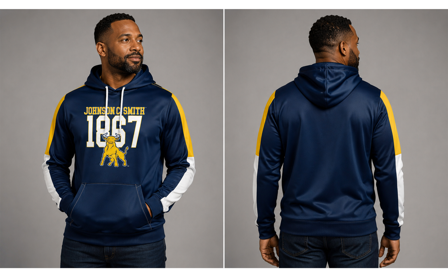 PSA Collegiate Johnson C. Smith University Golden Bulls Track Jacket