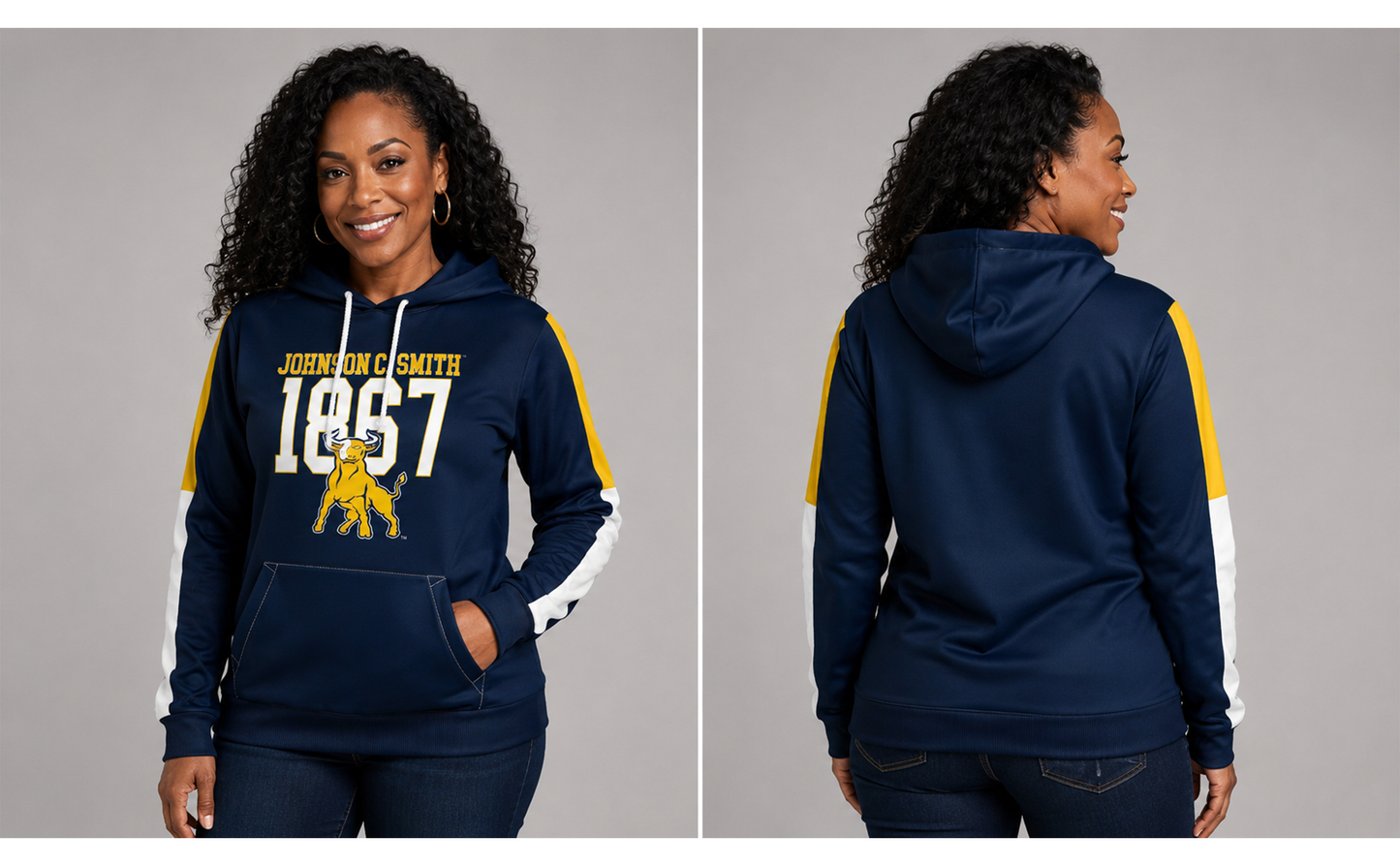 PSA Collegiate Johnson C. Smith University Women's Hooded Jacket