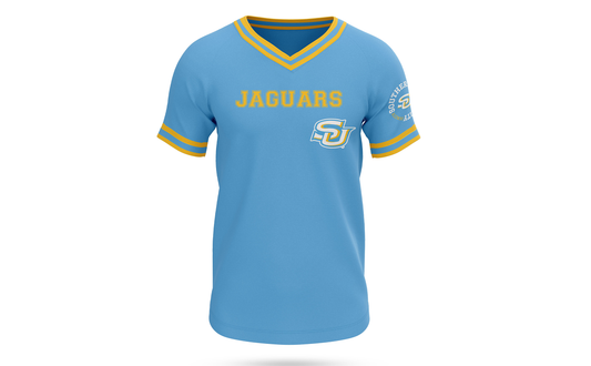 PSA Collegiate Southern University Jaguars V-Neck Alumni Baseball Jersey
