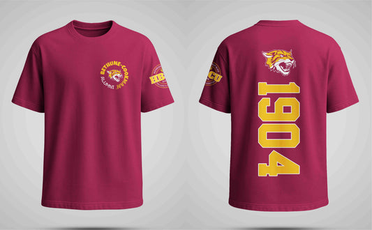PSA Collegiate Bethune-Cookman Wildcats 1904 Tee