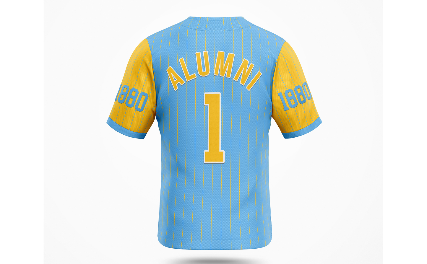 PSA Collegiate Southern University Jaguars Pinstripe Alumni Baseball Jersey