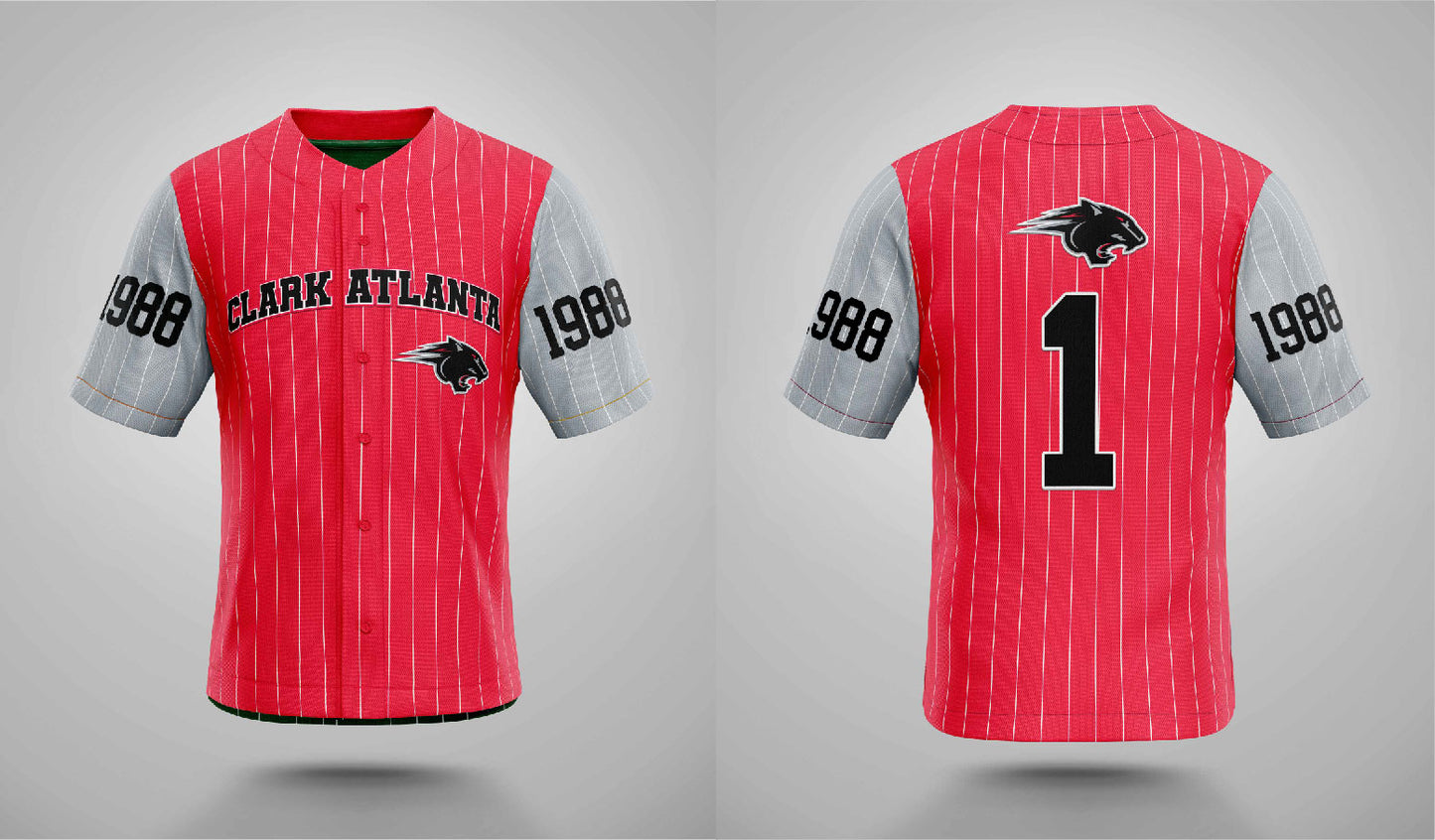 PSA Collegiate Clark Atlanta Panthers Baseball Fashion Top