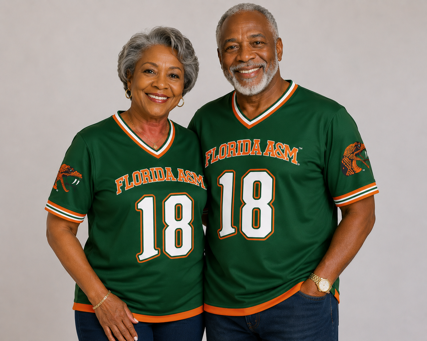 PSA Collegiate FAMU V-Neck Performance Top