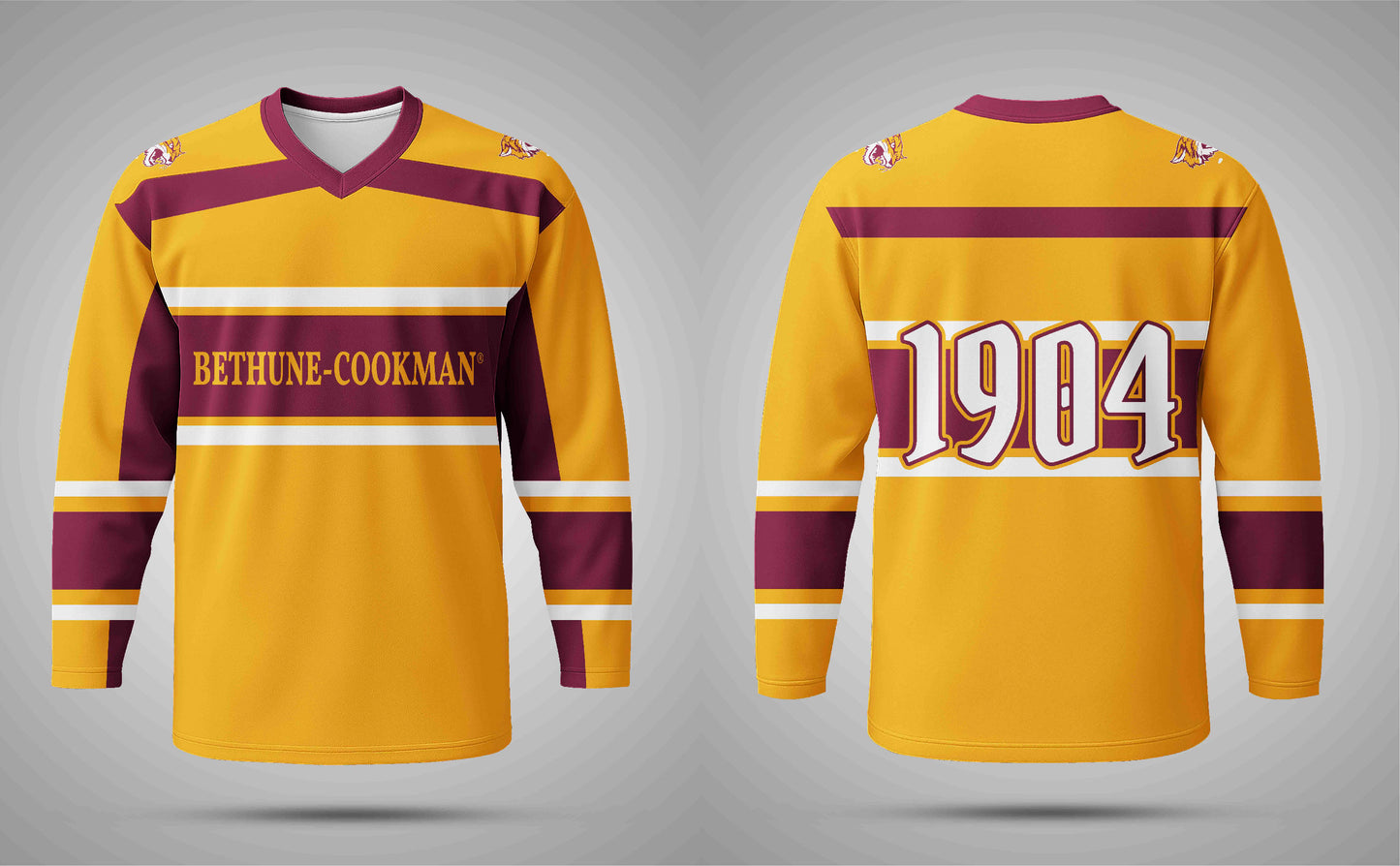 PSA Collegiate Bethune-Cookman Wildcats Hockey Jersey