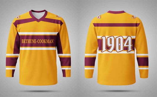 PSA Collegiate Bethune-Cookman Wildcats Hockey Jersey