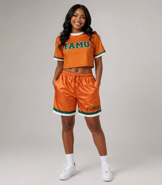 PSA Collegiate FAMU Ladies Short Set