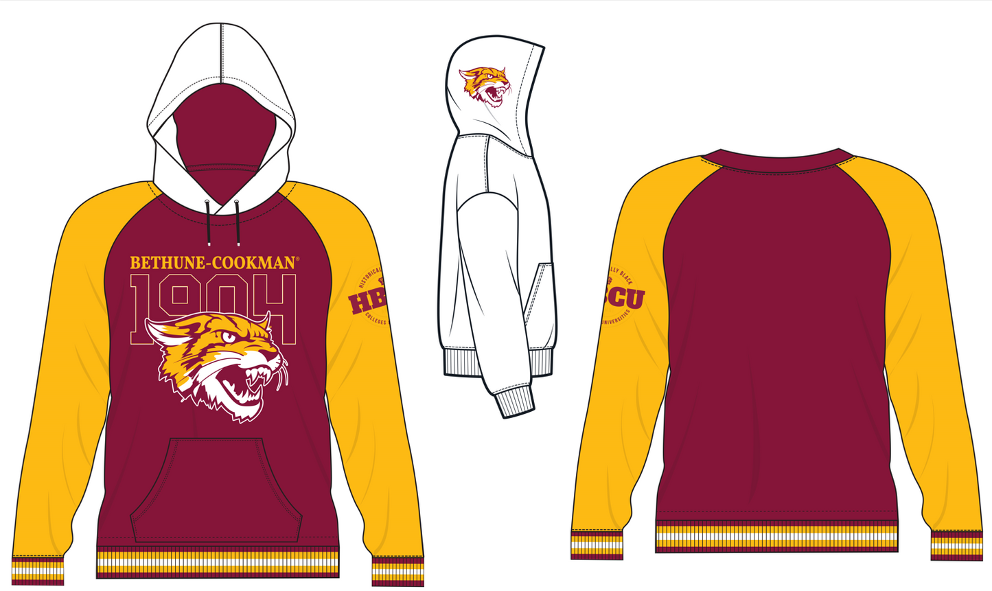 PSA Collegiate Bethune-Cookman Wildcats Hoodie