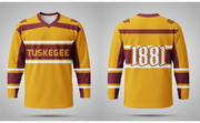 PSA Collegiate Tuskegee University Golden Tigers 1881 Hockey Jersey