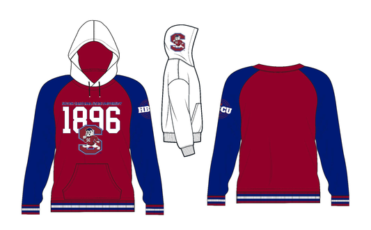 PSA Collegiate South Carolina State Bulldogs 1896 Fleece Hoodie