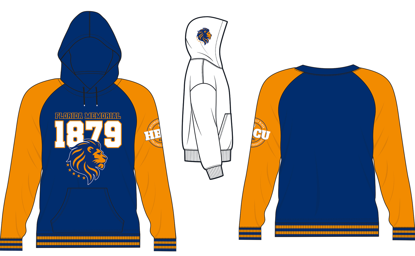 PSA Collegiate FMU Lions Deluxe Performance Hoodie