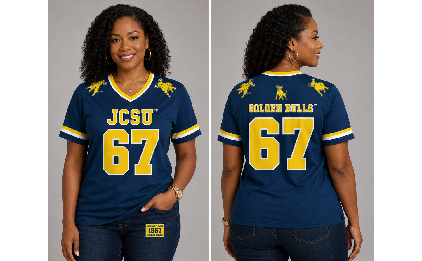 PSA Collegiate Johnson C. Smith University Women's Football Jersey