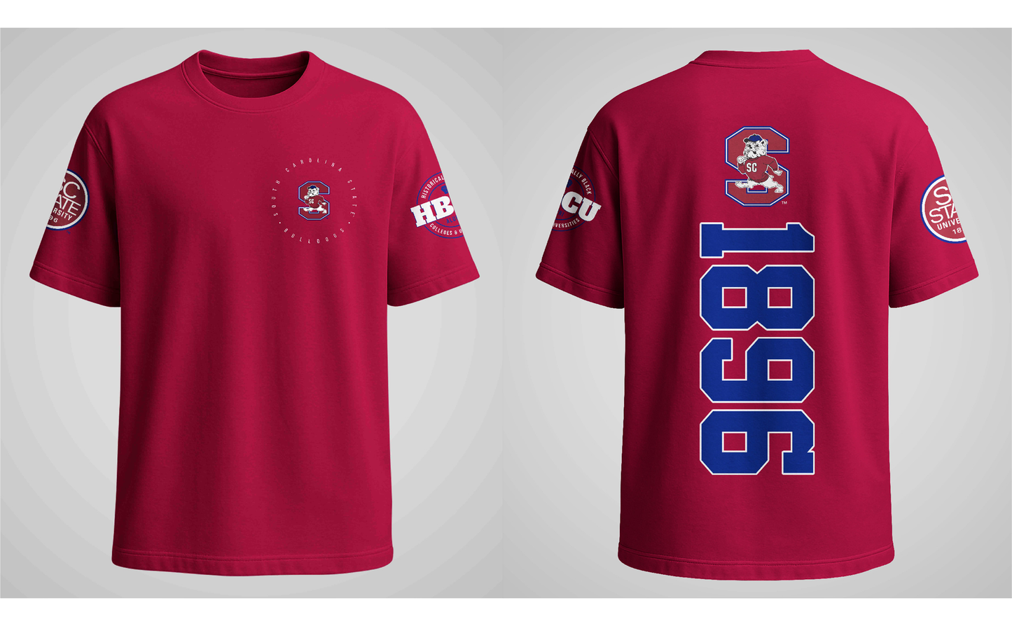 PSA Collegiate South Carolina State Bulldogs 1896 Graphic Tee