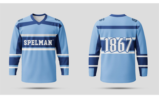 PSA Collegiate Spelman College Jaguars 1881 Hockey Jersey