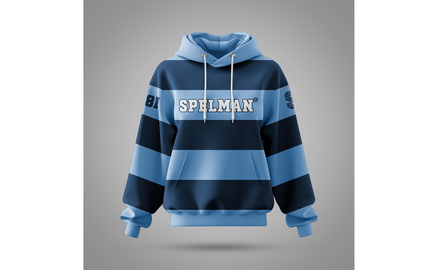 PSA Collegiate Spelman College Jaguars Rugby Fleece Hoodie