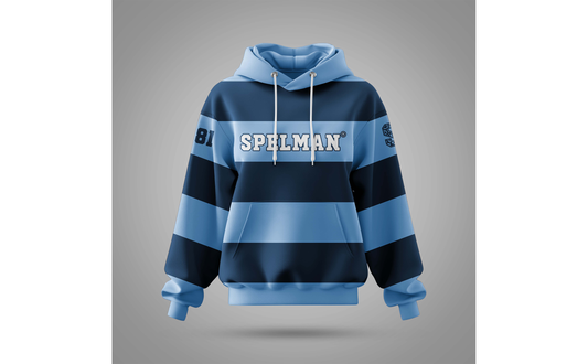PSA Collegiate Spelman College Jaguars Rugby Fleece Hoodie