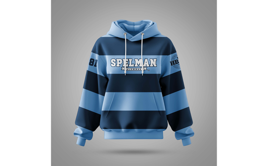PSA Collegiate Spelman College Alumnae Rugby Fleece Hoodie
