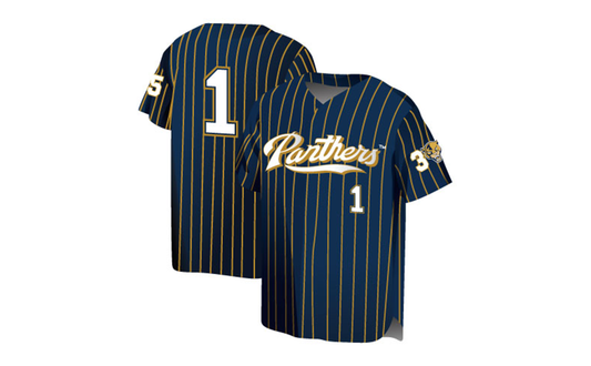 PSA Collegiate FIU Panthers Pinstripe Baseball Jersey