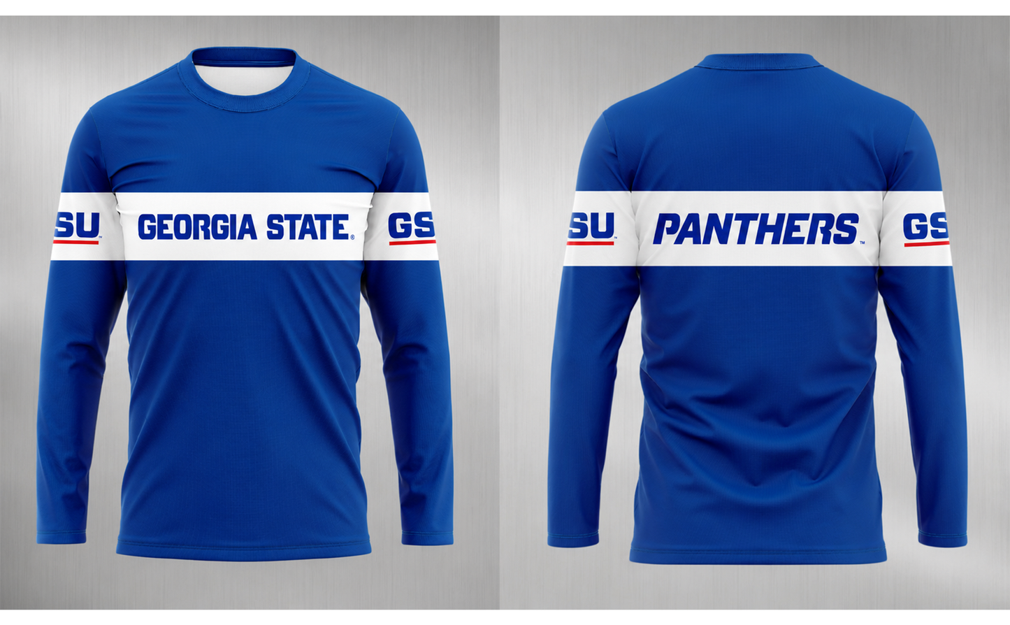 PSA Collegiate GSU Panthers Long Sleeve Performance Tee