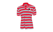 PSA Collegiate Clark Atlanta Panthers Stripe Polo Shirt