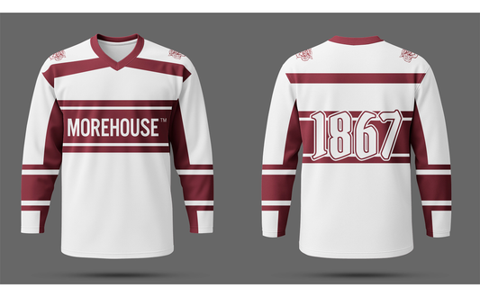 PSA Collegiate Morehouse College Maroon Tigers LS Hockey Jersey
