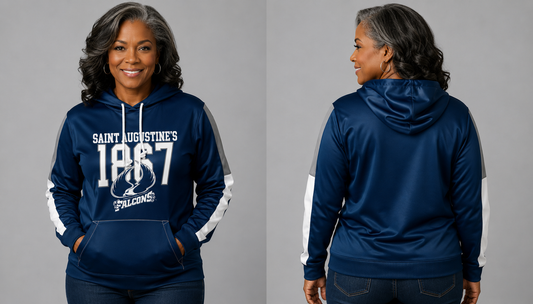 PSA Collegiate Saint Augustine's Falcons Women's 1867 Hoodie