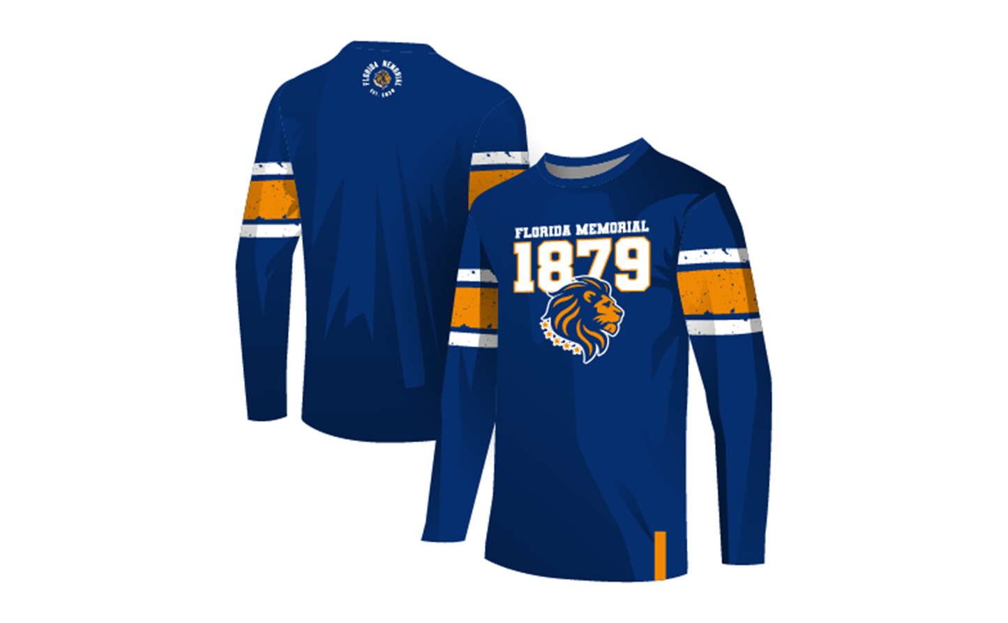 PSA Collegiate FMU Lions Long Sleeve Athletic Jersey