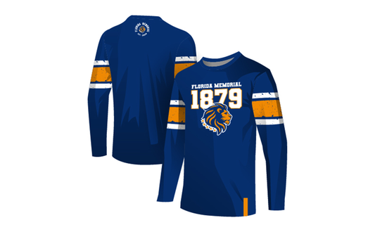 PSA Collegiate FMU Lions Long Sleeve Athletic Jersey