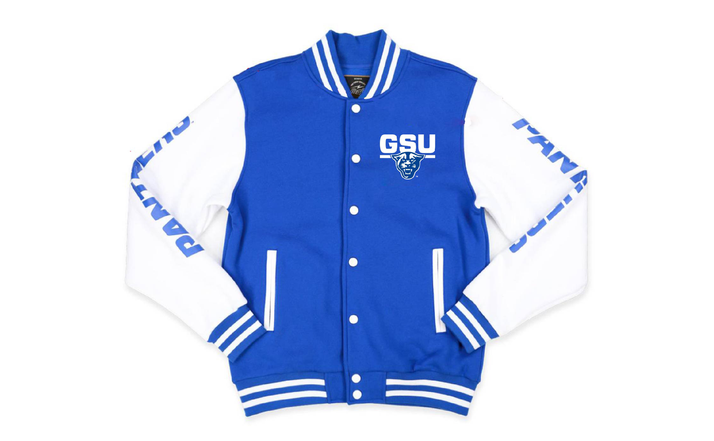 PSA Collegiate GSU Panthers Varsity Bomber Jacket