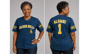 PSA Collegiate Johnson C. Smith University Women's Pinstripe Baseball Jersey