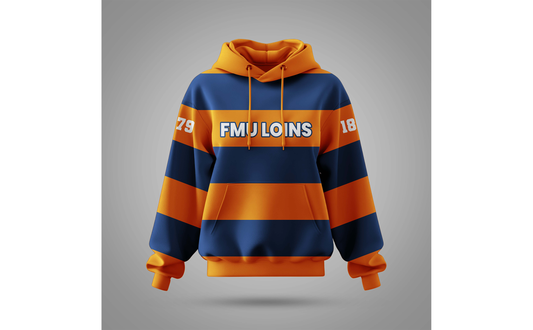 PSA Collegiate FMU Lions Performance Rugby Striped Hoodie