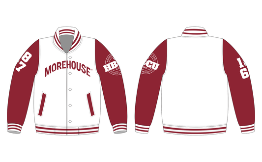 PSA Collegiate Morehouse College Varsity Bomber Jacket
