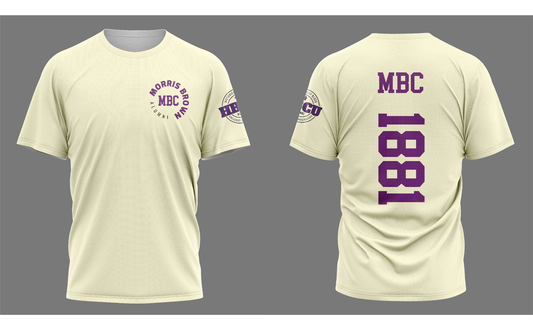PSA Collegiate Morris Brown Wolverines 1881 History Graphic Tee