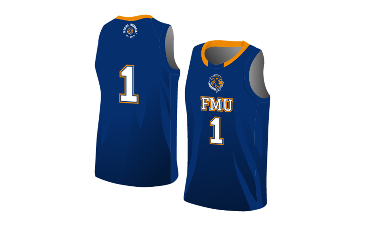 PSA Collegiate FMU Lions Basketball Jersey
