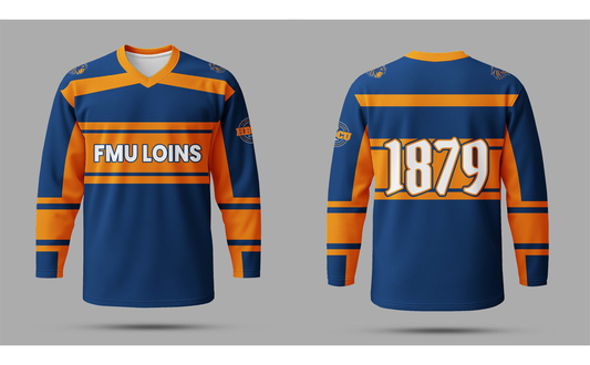 PSA Collegiate FMU Lions Fashion Hockey Jersey