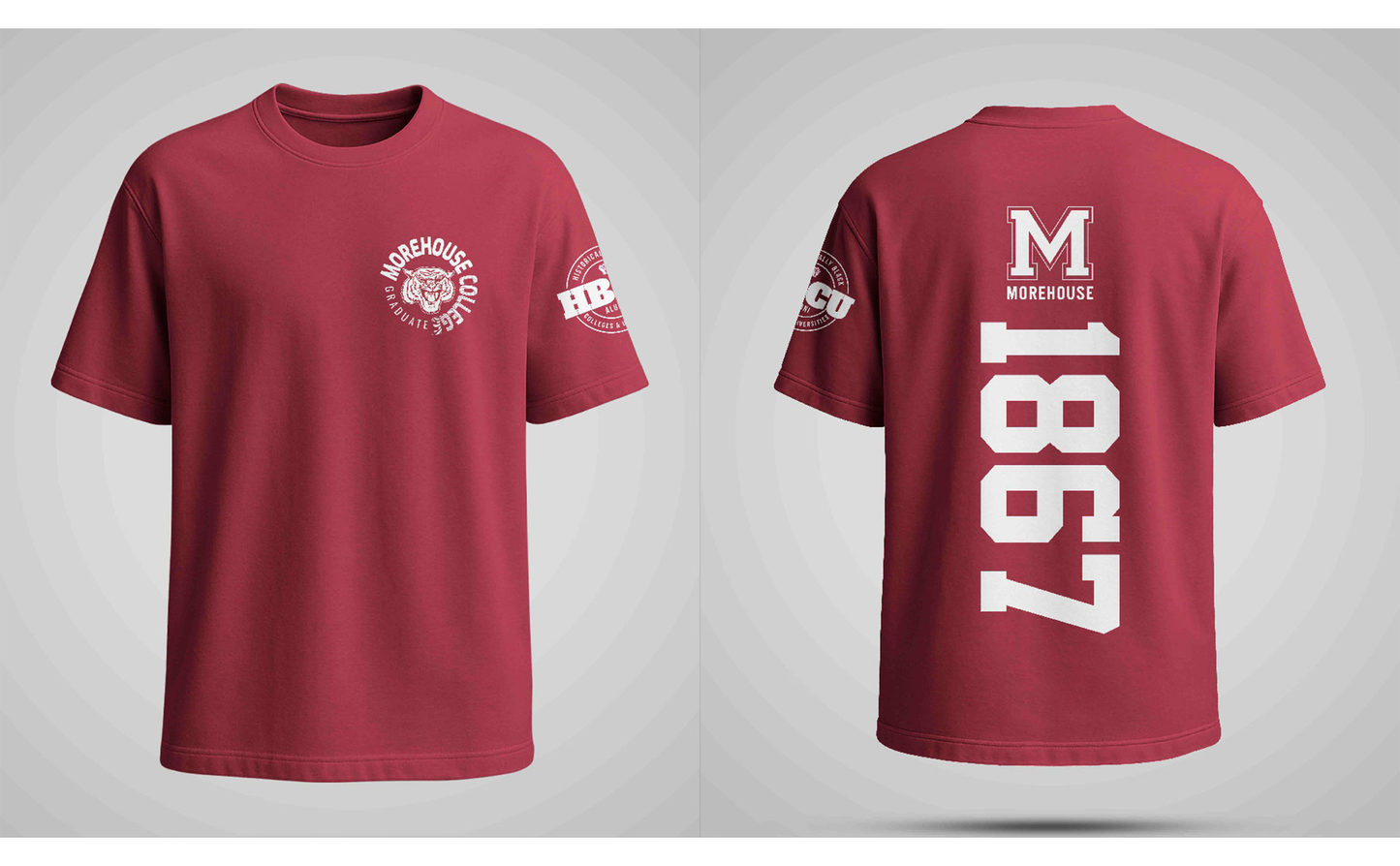 PSA Collegiate Morehouse College 1867 History Graphic Tee