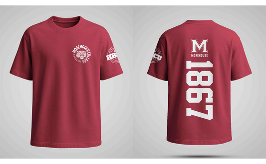 PSA Collegiate Morehouse College 1867 History Graphic Tee
