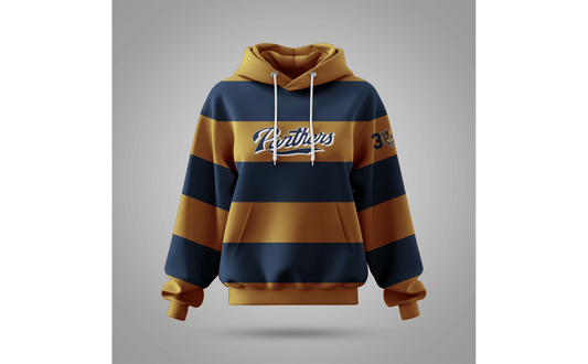 PSA Collegiate FIU Panthers Rugby Striped Hoodie