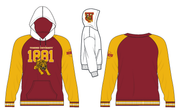 PSA Collegiate Tuskegee University Golden Tigers 1881 Fleece Hoodie