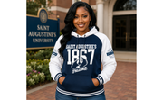 PSA Collegiate Saint Augustine's Falcons Women's 1867 Fleece Hoodie